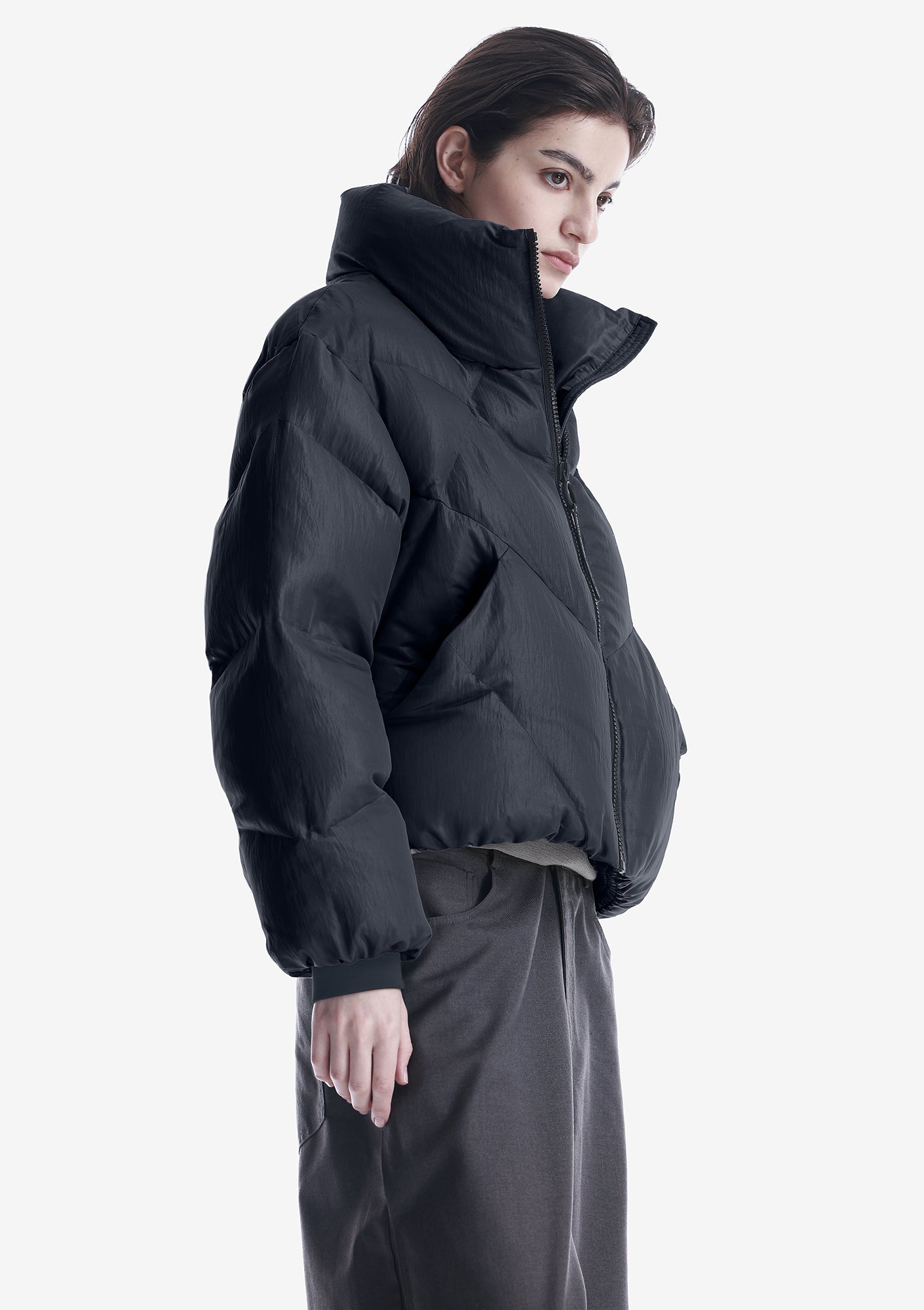 NEBULA Short Puffer Jacket Qw531
