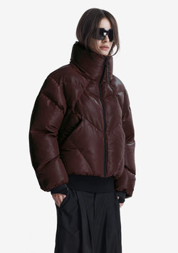 NEBULA Short Puffer Jacket Qw531