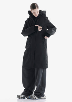 GAIA Technical Fabric Long Parka Qw534