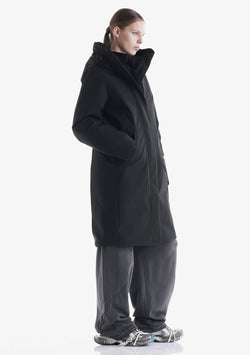 GAIA Technical Fabric Long Parka Qw534