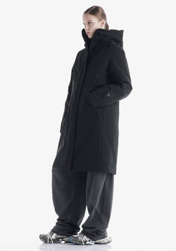 GAIA Technical Fabric Long Parka Qw534