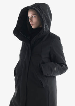 GAIA Technical Fabric Long Parka Qw534
