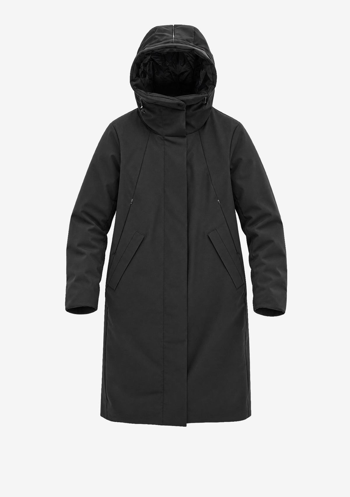 GAIA Parka Longue en Tissu Technique