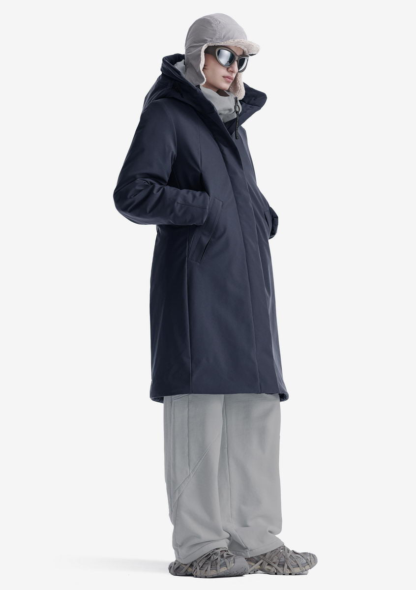 GAIA Technical Fabric Long Parka Qw534