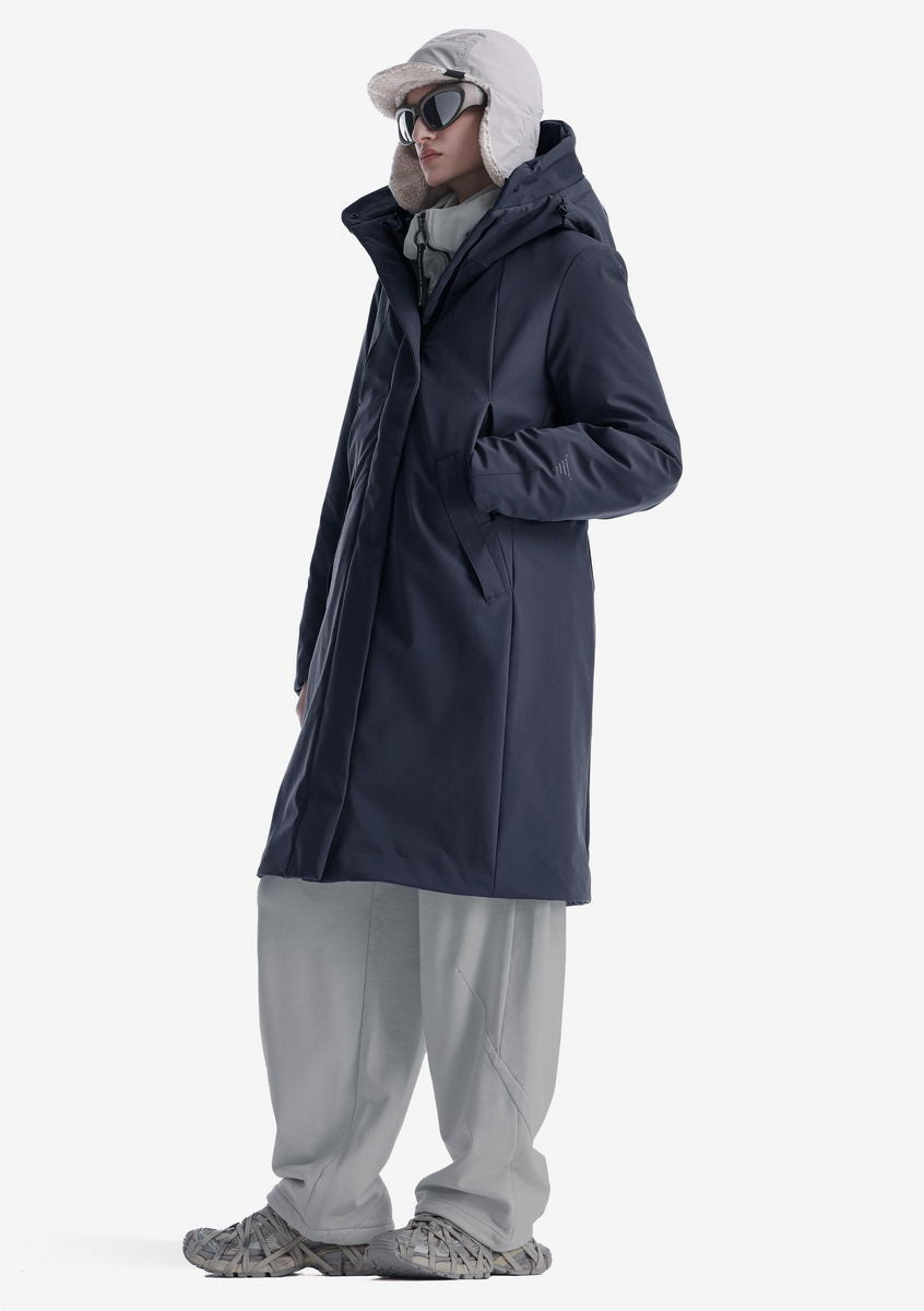GAIA Technical Fabric Long Parka Qw534