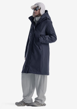 GAIA Technical Fabric Long Parka Qw534