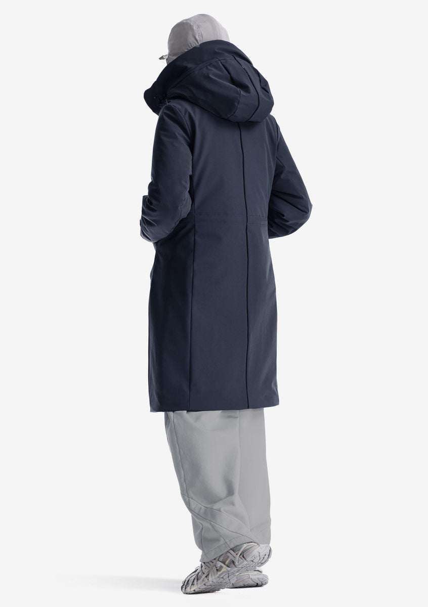 GAIA Technical Fabric Long Parka Qw534