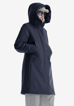GAIA Technical Fabric Long Parka Qw534