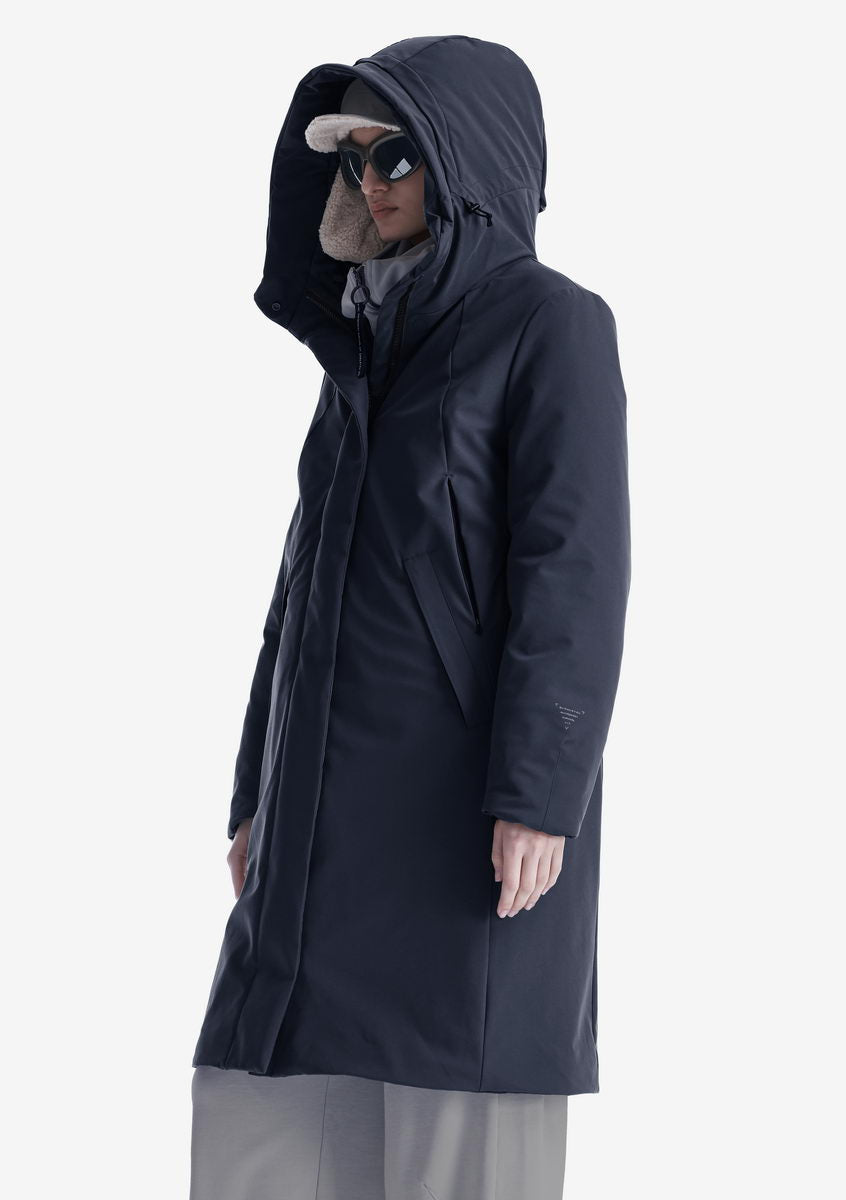 GAIA Technical Fabric Long Parka Qw534