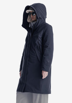 GAIA Technical Fabric Long Parka Qw534