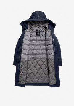 GAIA Technical Fabric Long Parka Qw534