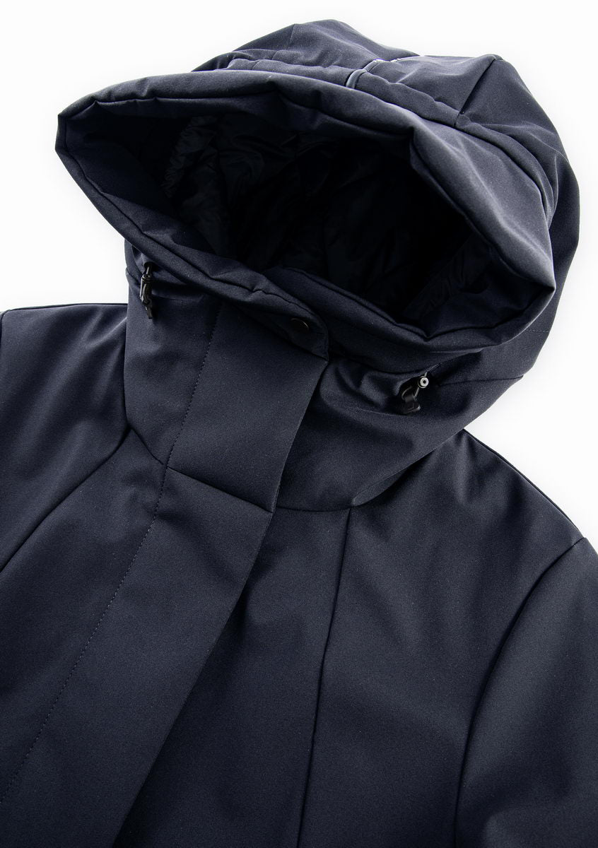 GAIA Technical Fabric Long Parka Qw534