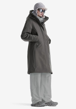 GAIA Technical Fabric Long Parka Qw534