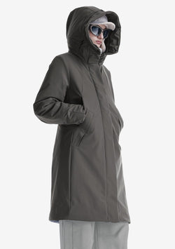 GAIA Technical Fabric Long Parka Qw534