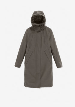 GAIA Technical Fabric Long Parka Qw534