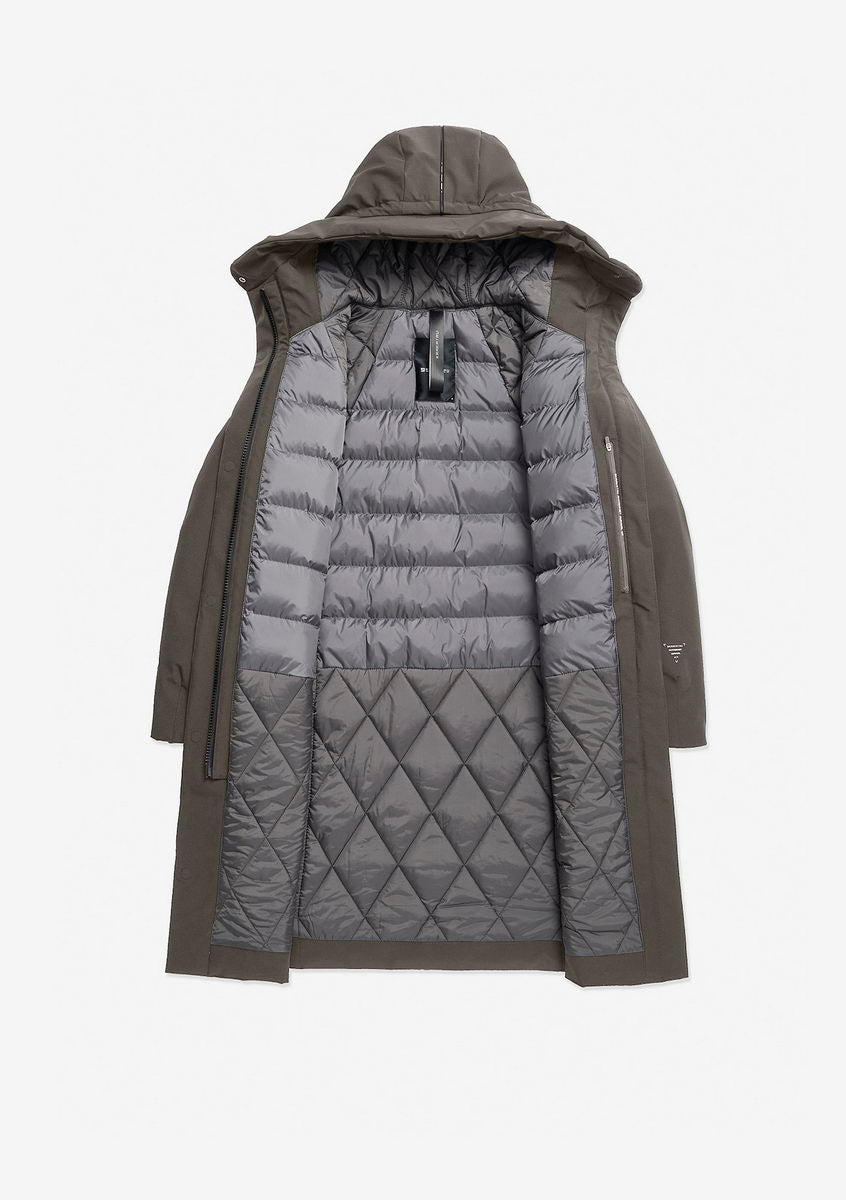 GAIA Technical Fabric Long Parka Qw534