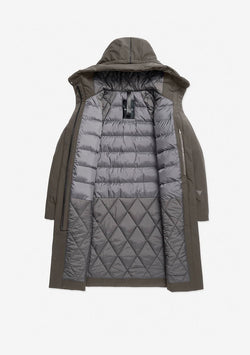 GAIA Technical Fabric Long Parka Qw534
