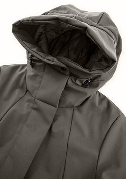 GAIA Technical Fabric Long Parka Qw534