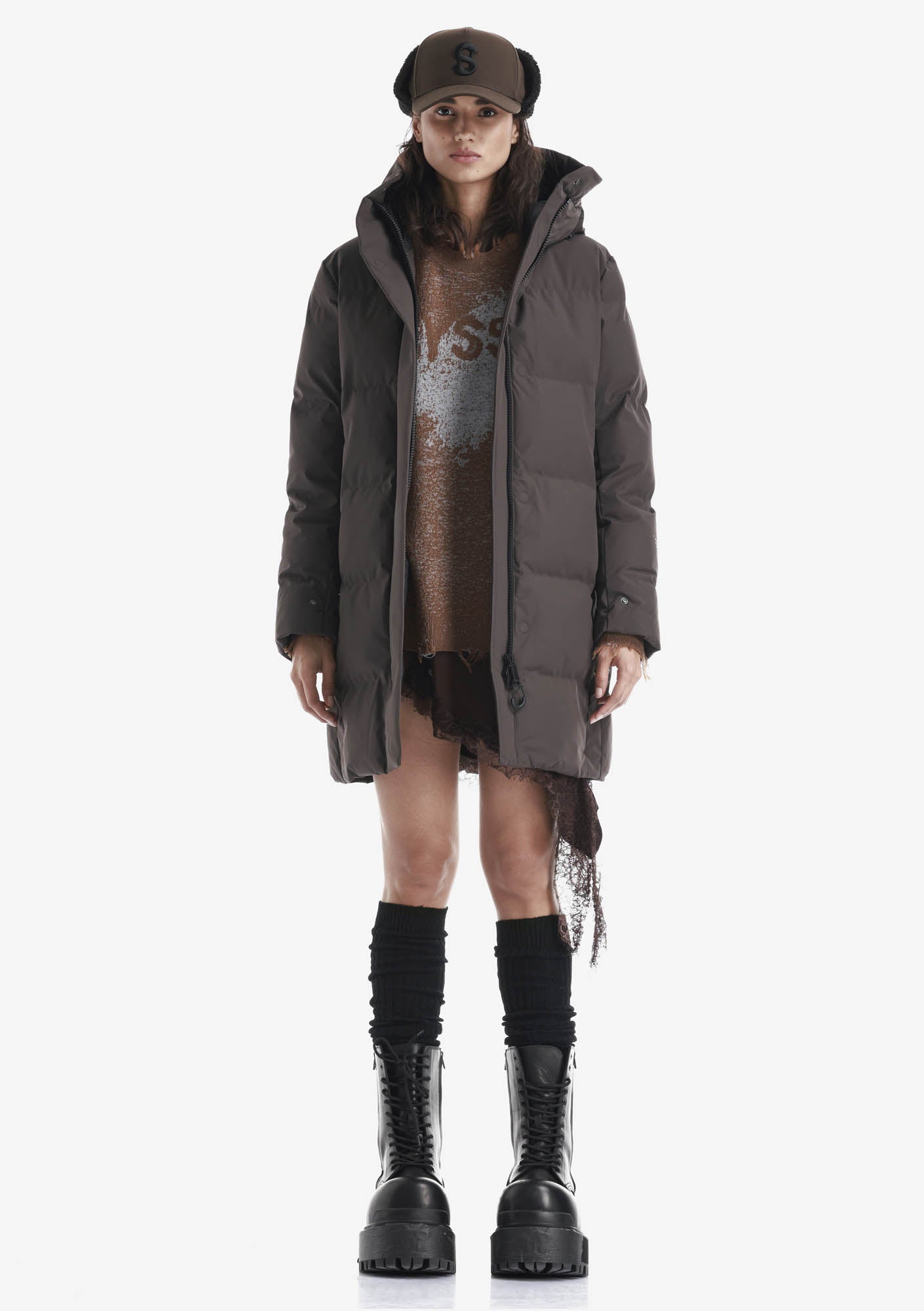 CASSINI Gesteppten Parka Qw539