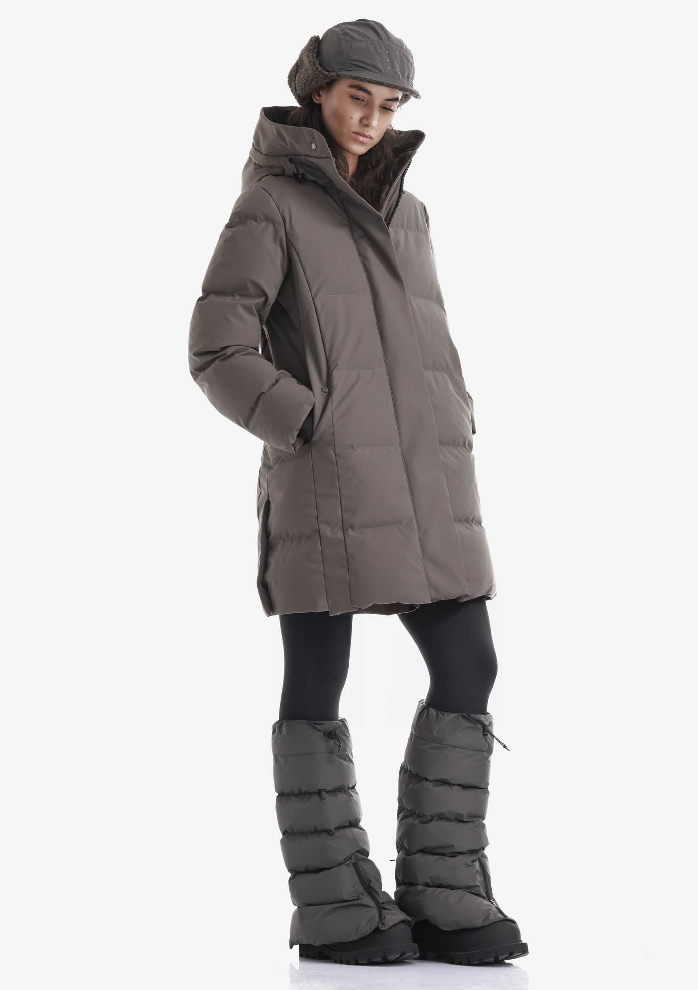 CASSINI Quilted Parka Qw539