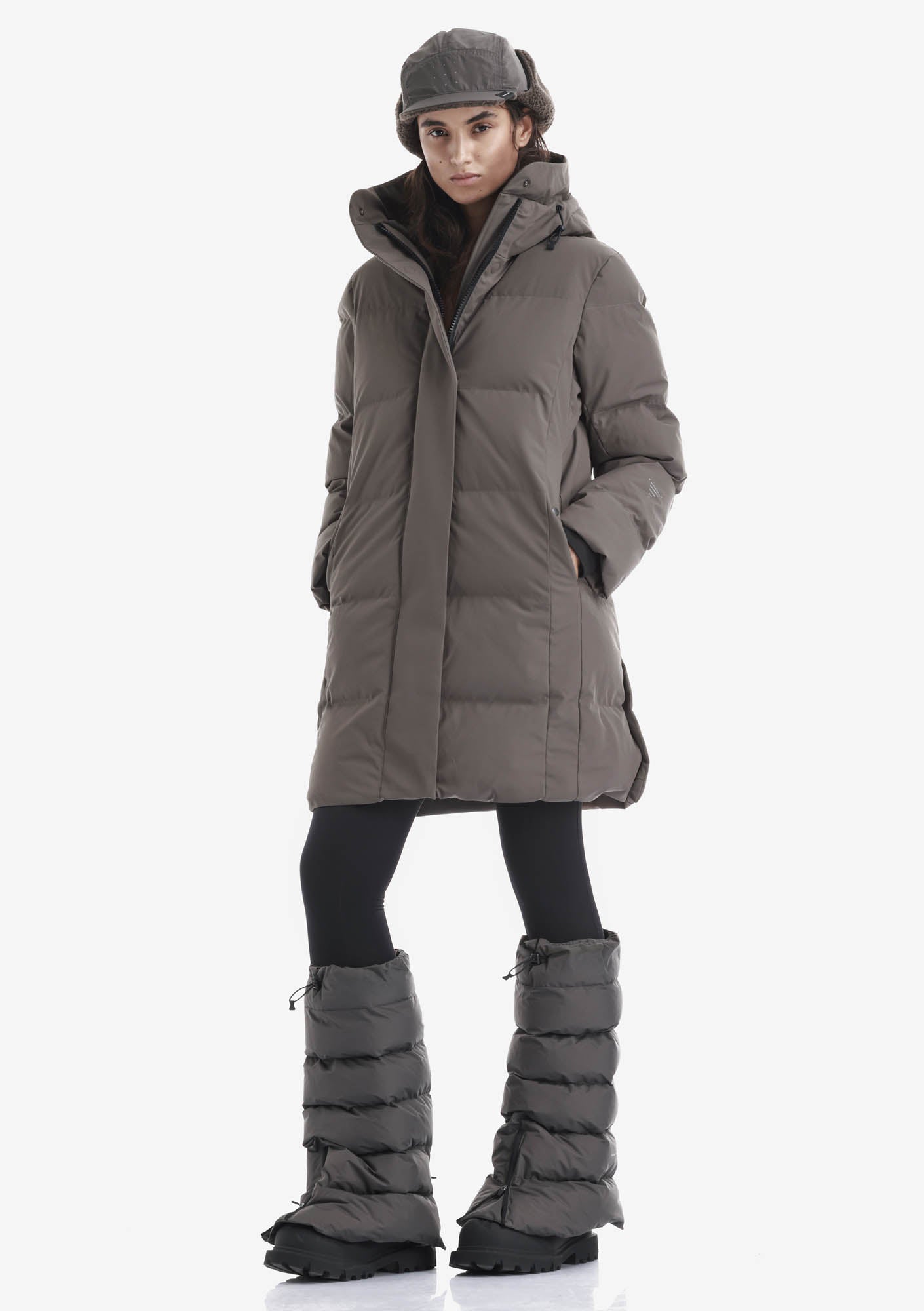 CASSINI Quilted Parka Qw539