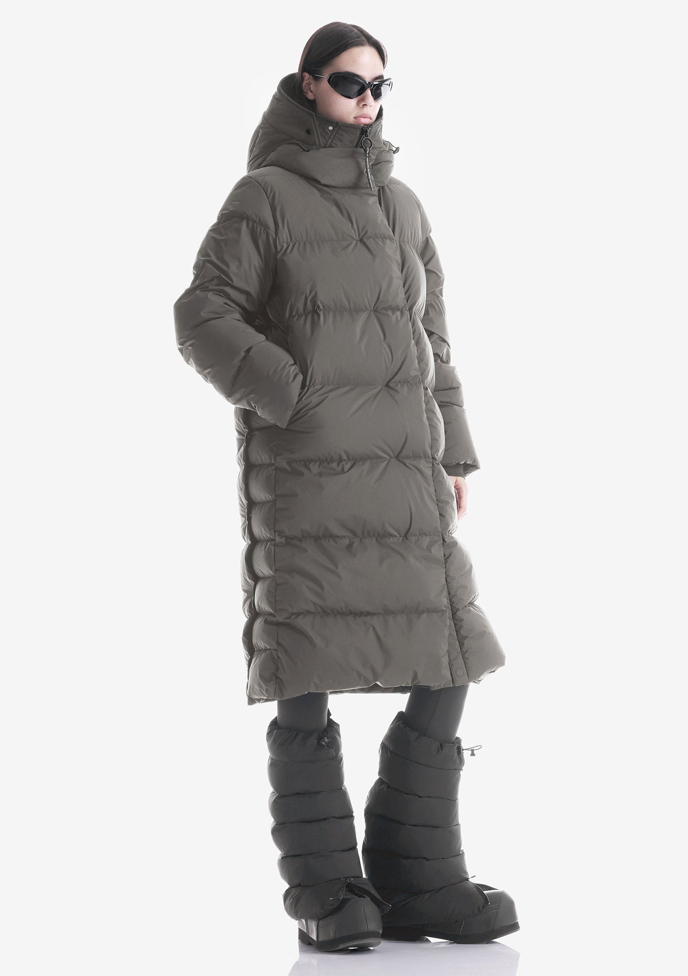 AITKEN Long Puffer Coat Qw540