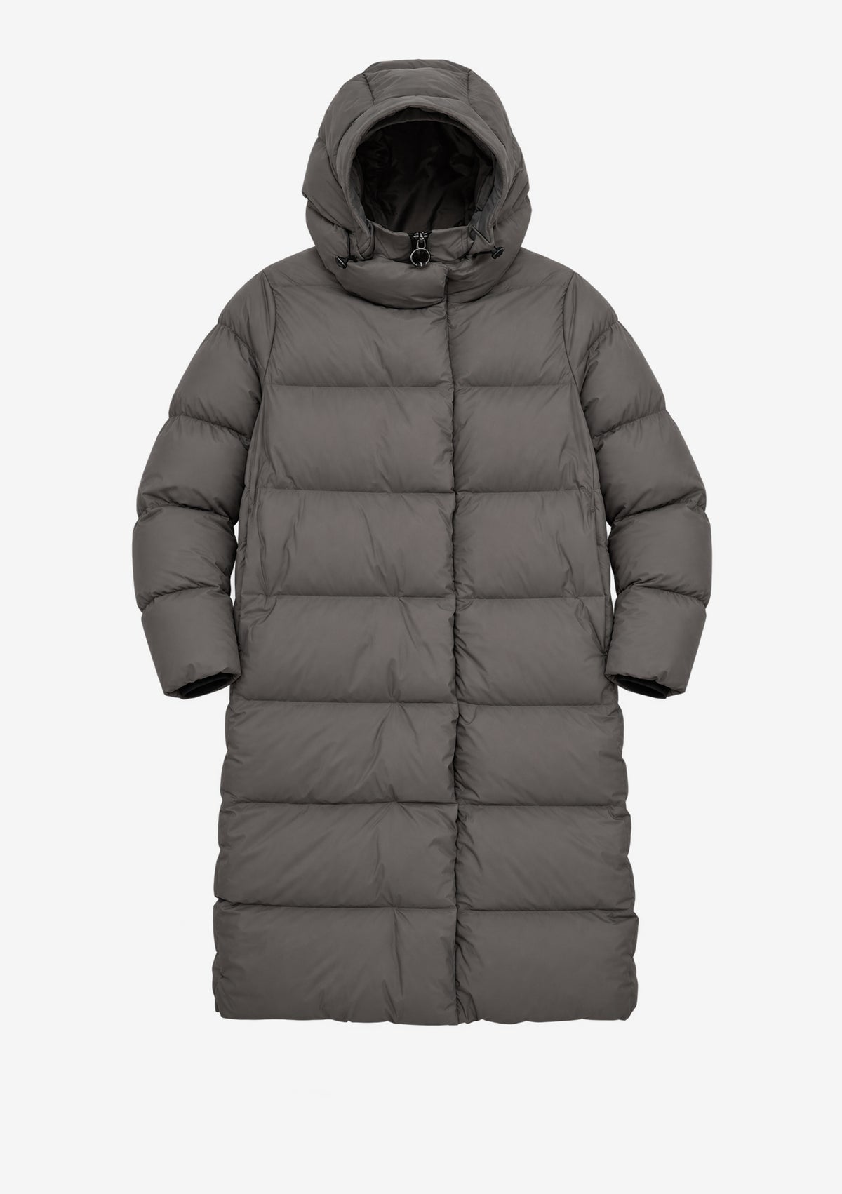 AITKEN Manteau Long Matelassé