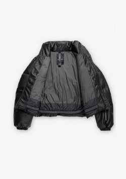 NARWARU Faux Leather Puffer Qw543