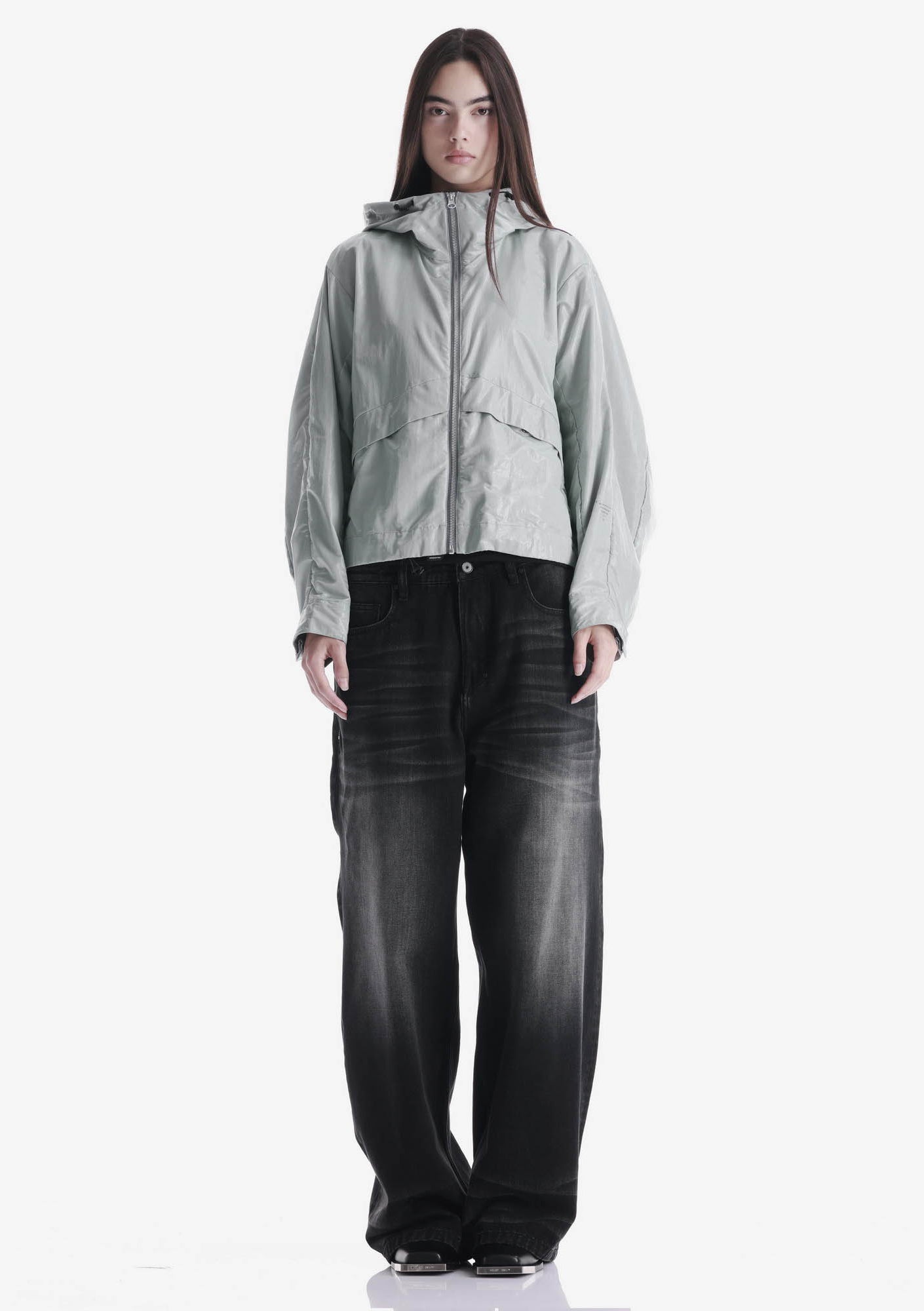LUVOIR Cropped Field Jacket