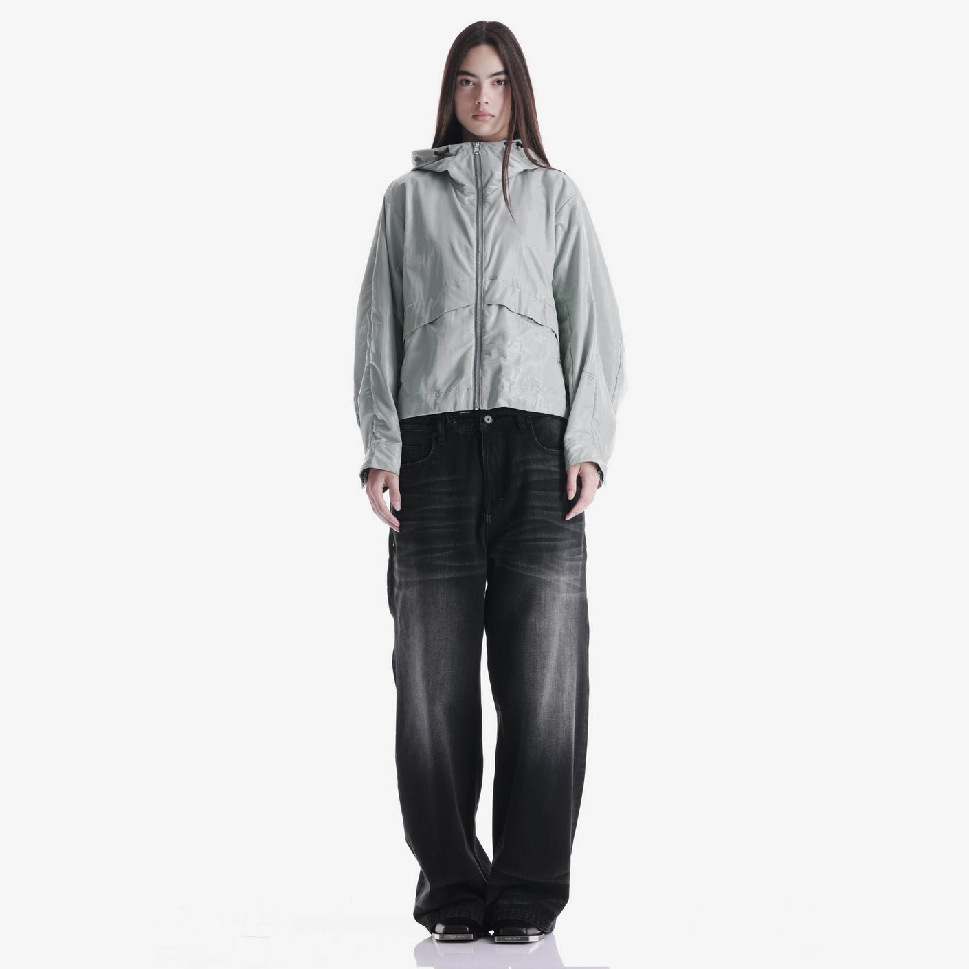 LUVOIR Cropped Field Jacket