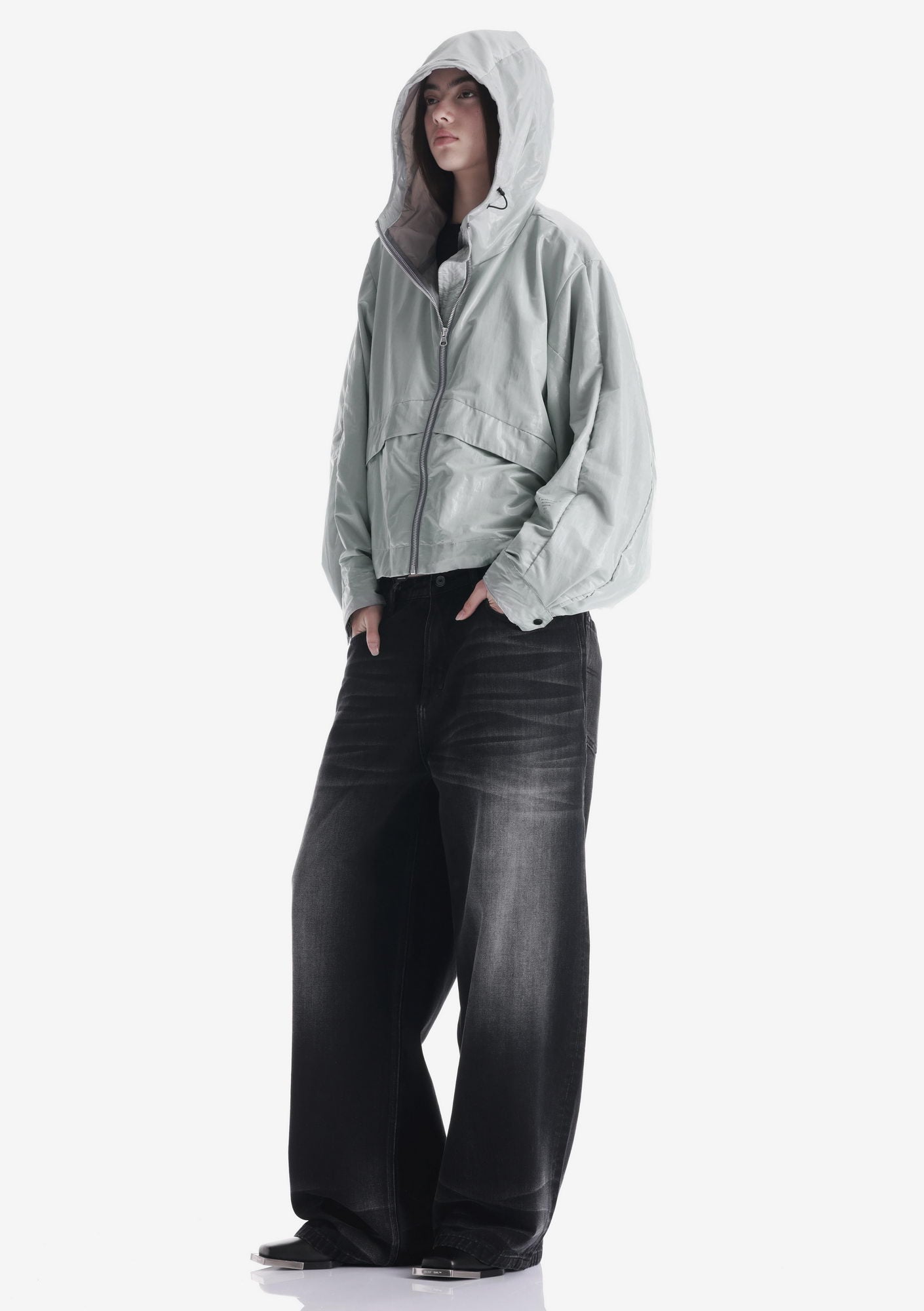 LUVOIR Cropped Field Jacket Qw570