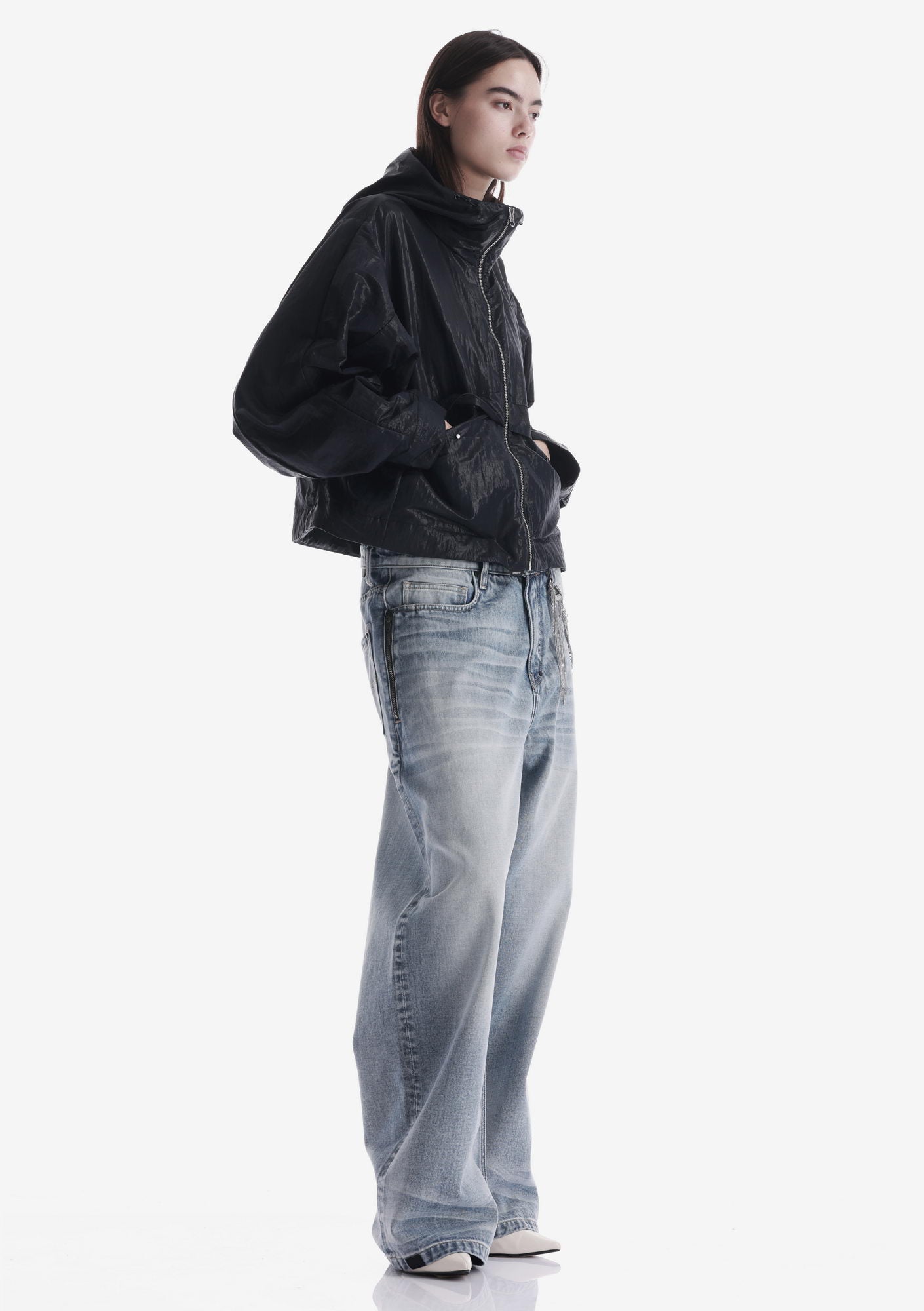 LUVOIR Cropped Field Jacket Qw570