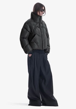 NEBULA Short Puffer Jacket Qw573