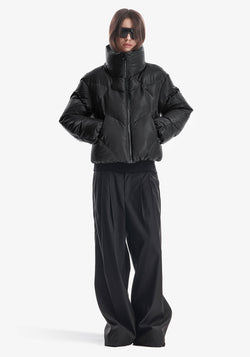 NEBULA Short Puffer Jacket Qw573