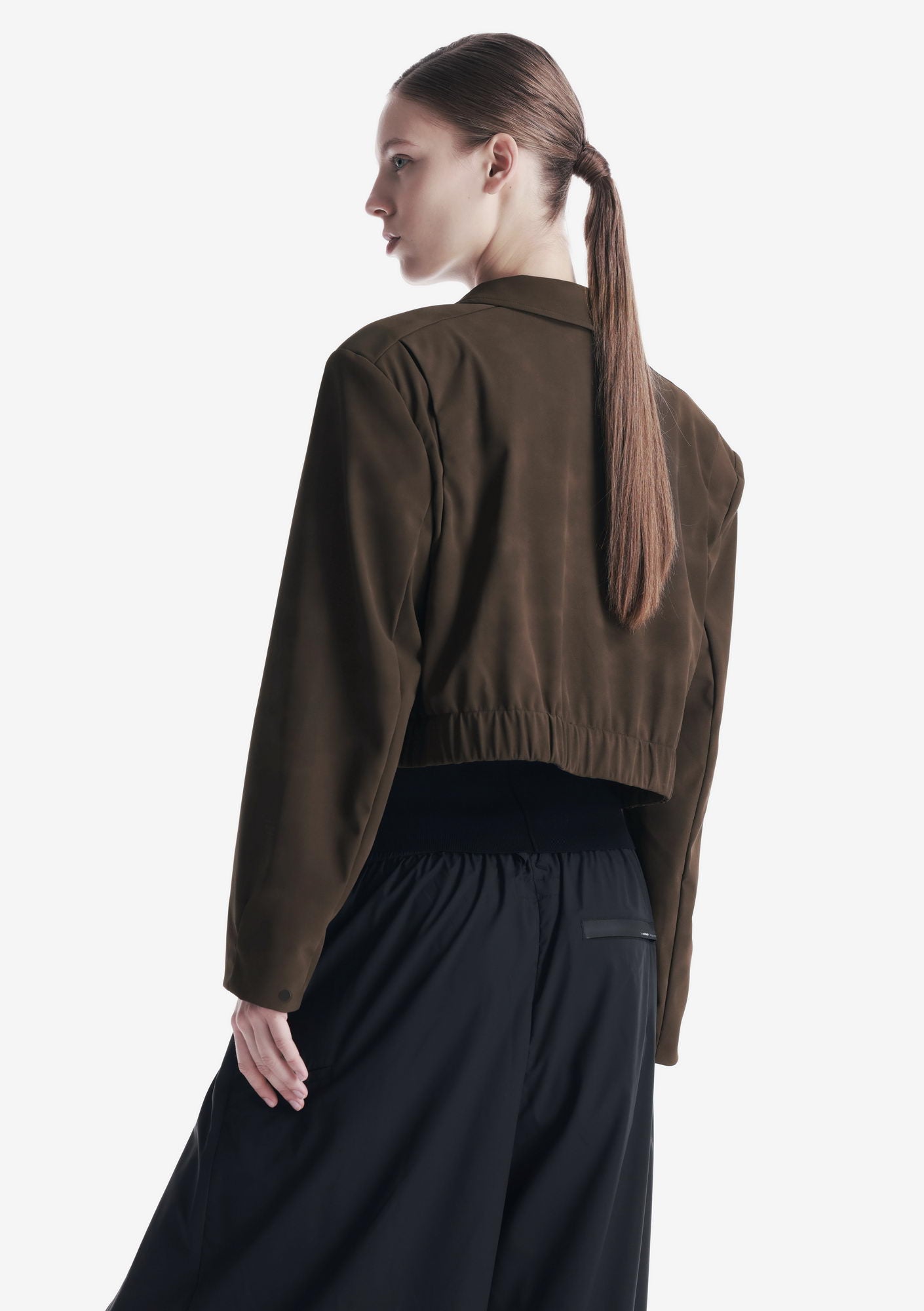 AXIS Eco Suede Cropped Jacket Qw576