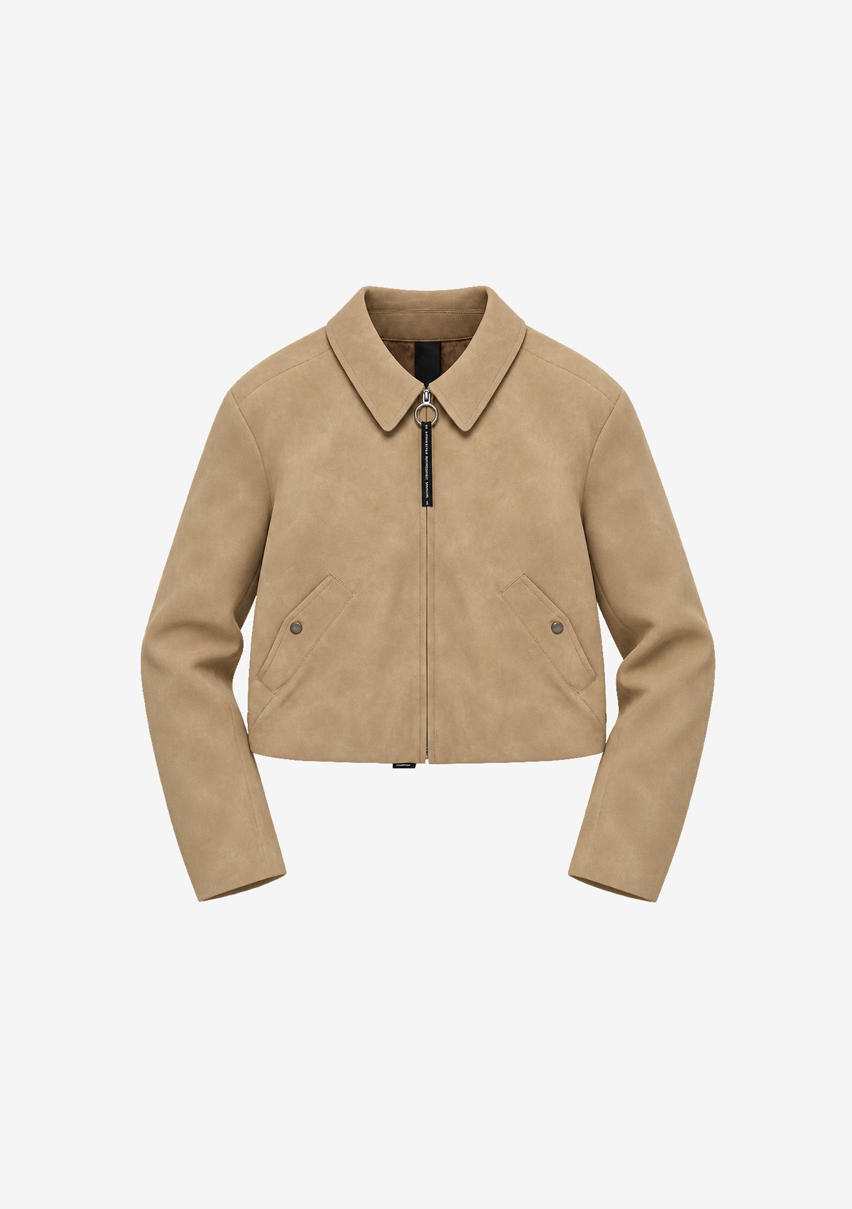 Veste Courte AXIS en Daim Écologique