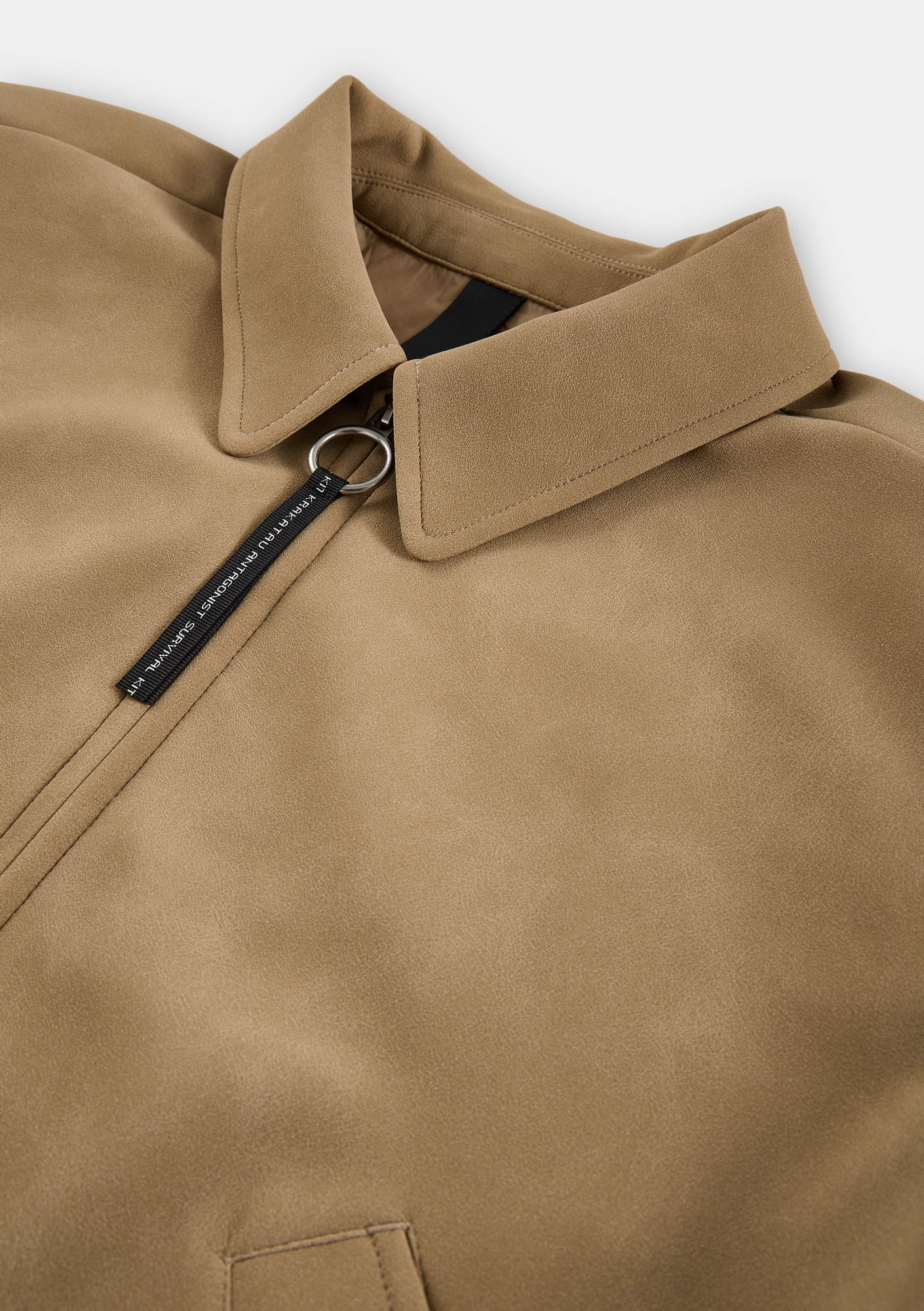 AXIS Eco Suede Cropped Jacket Qw576