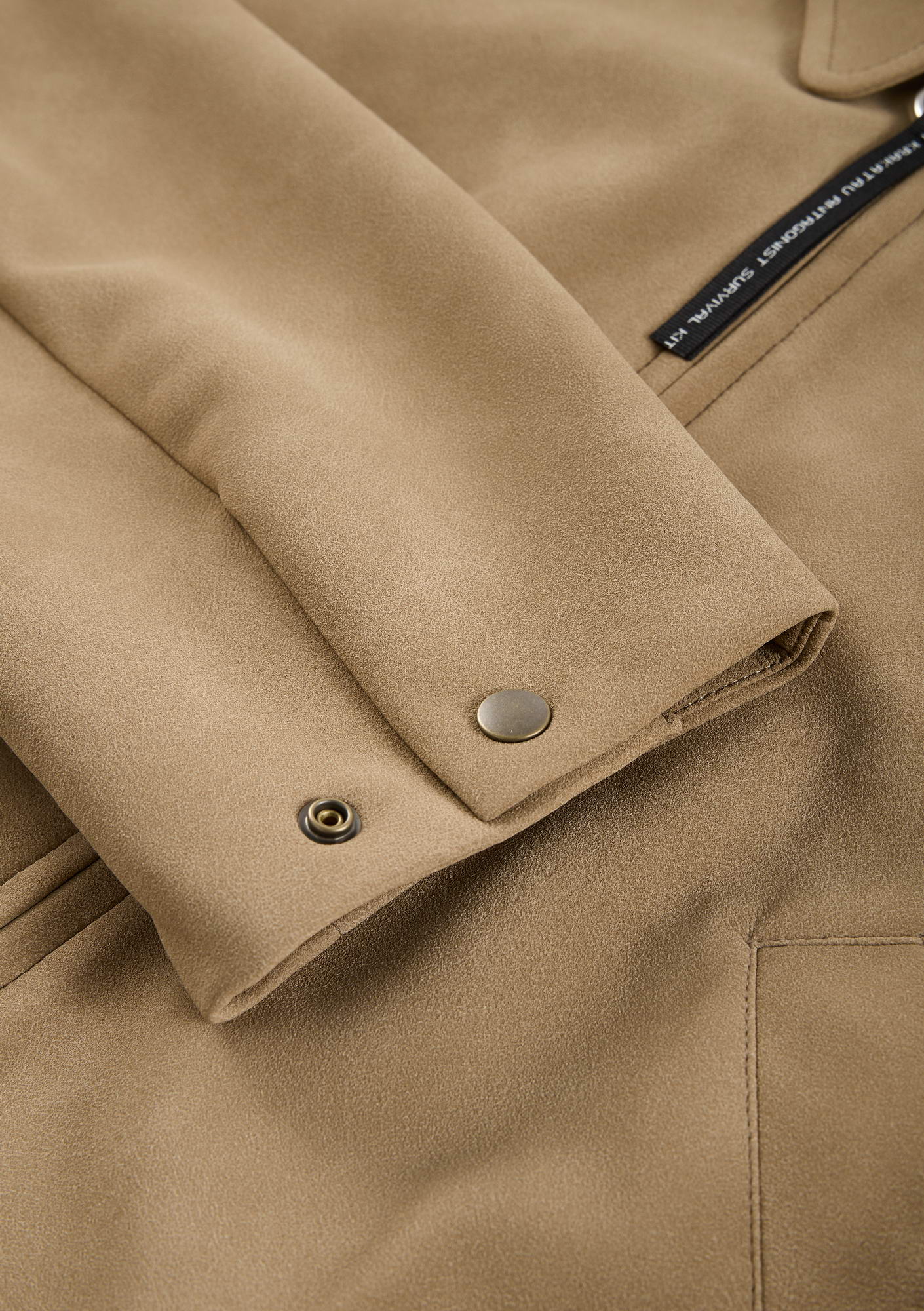 AXIS Eco Suede Cropped Jacket Qw576