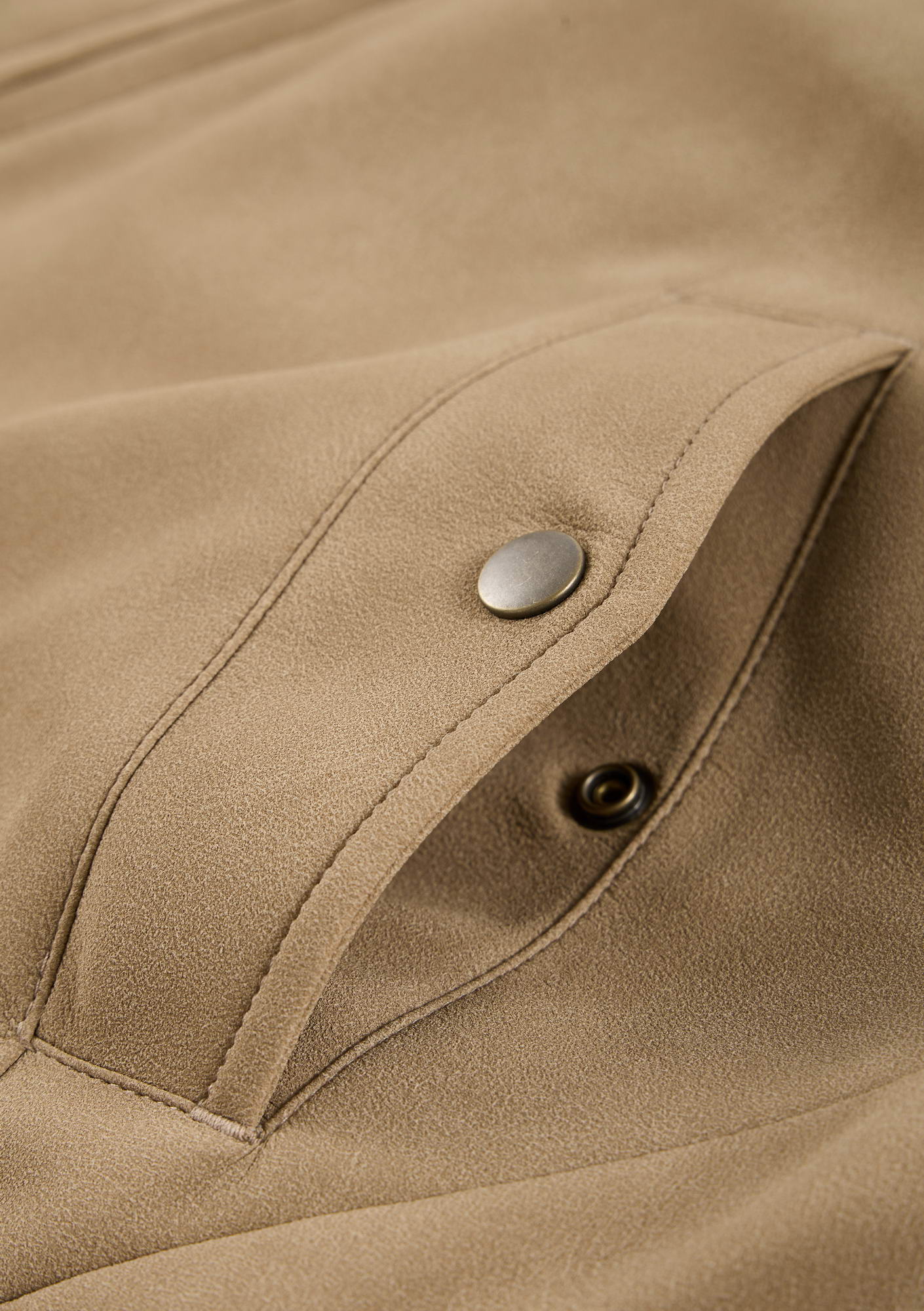AXIS Eco Suede Cropped Jacket Qw576