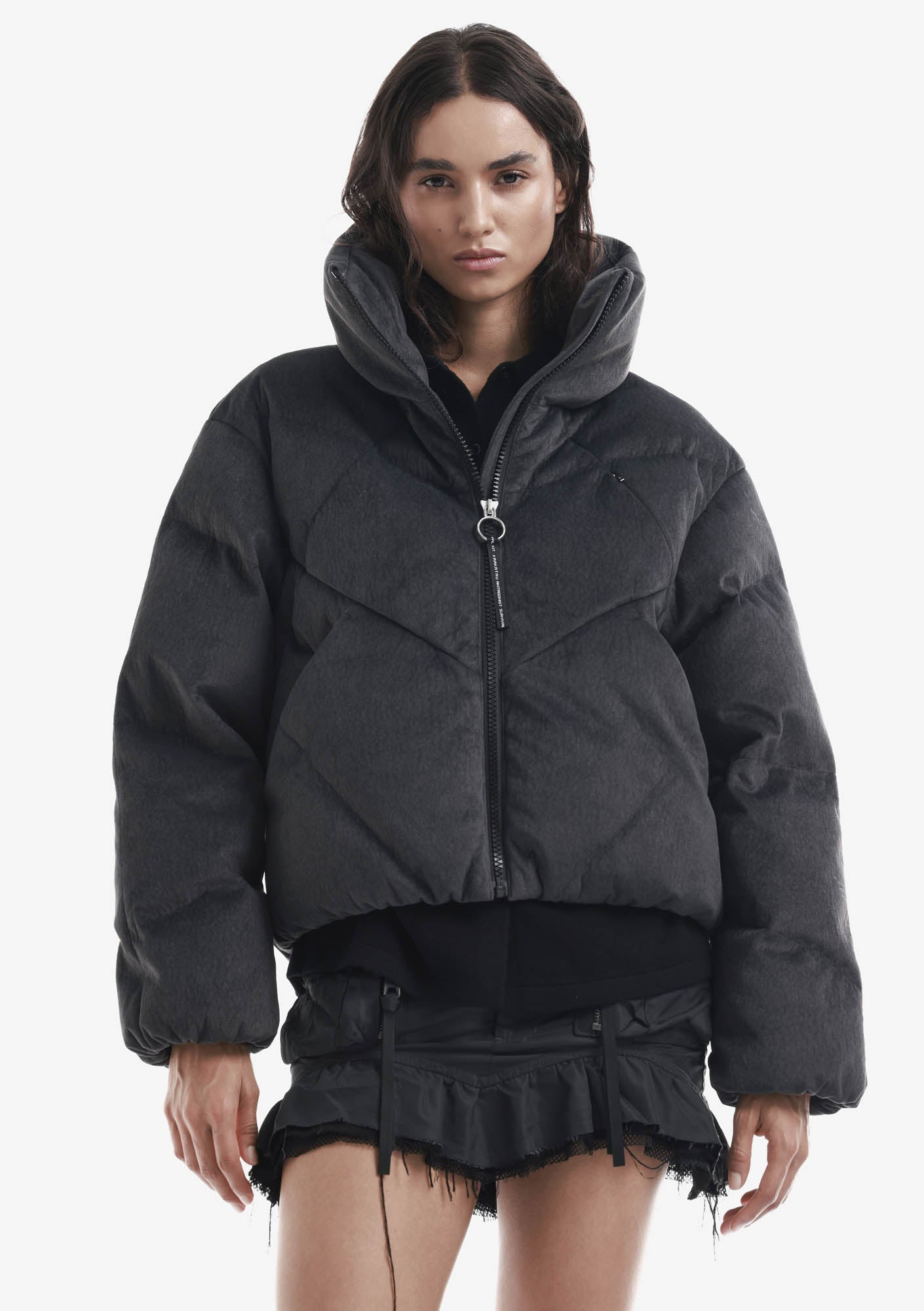NEBULA Short Puffer Jacket Qw616