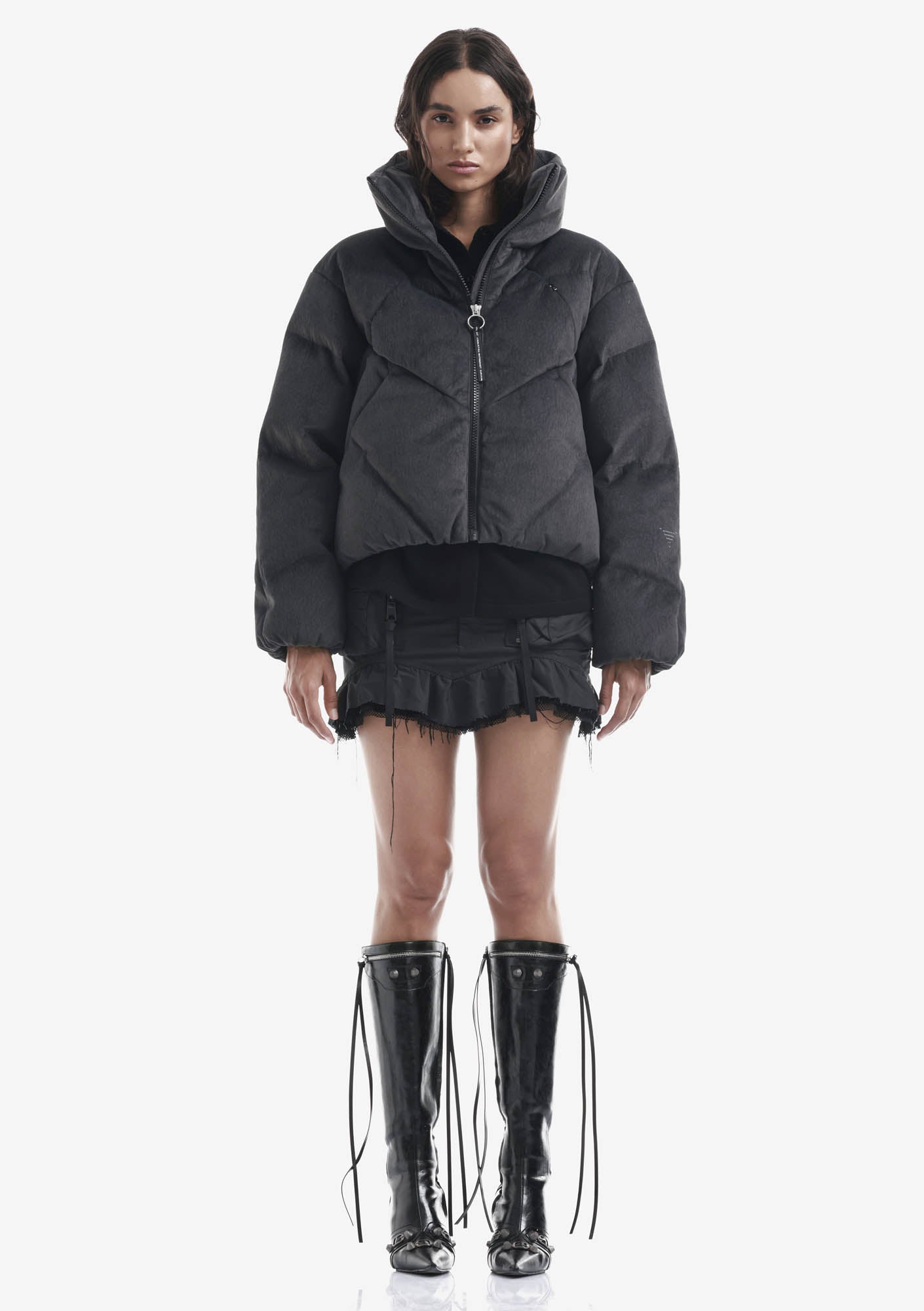 NEBULA Short Puffer Jacket Qw616