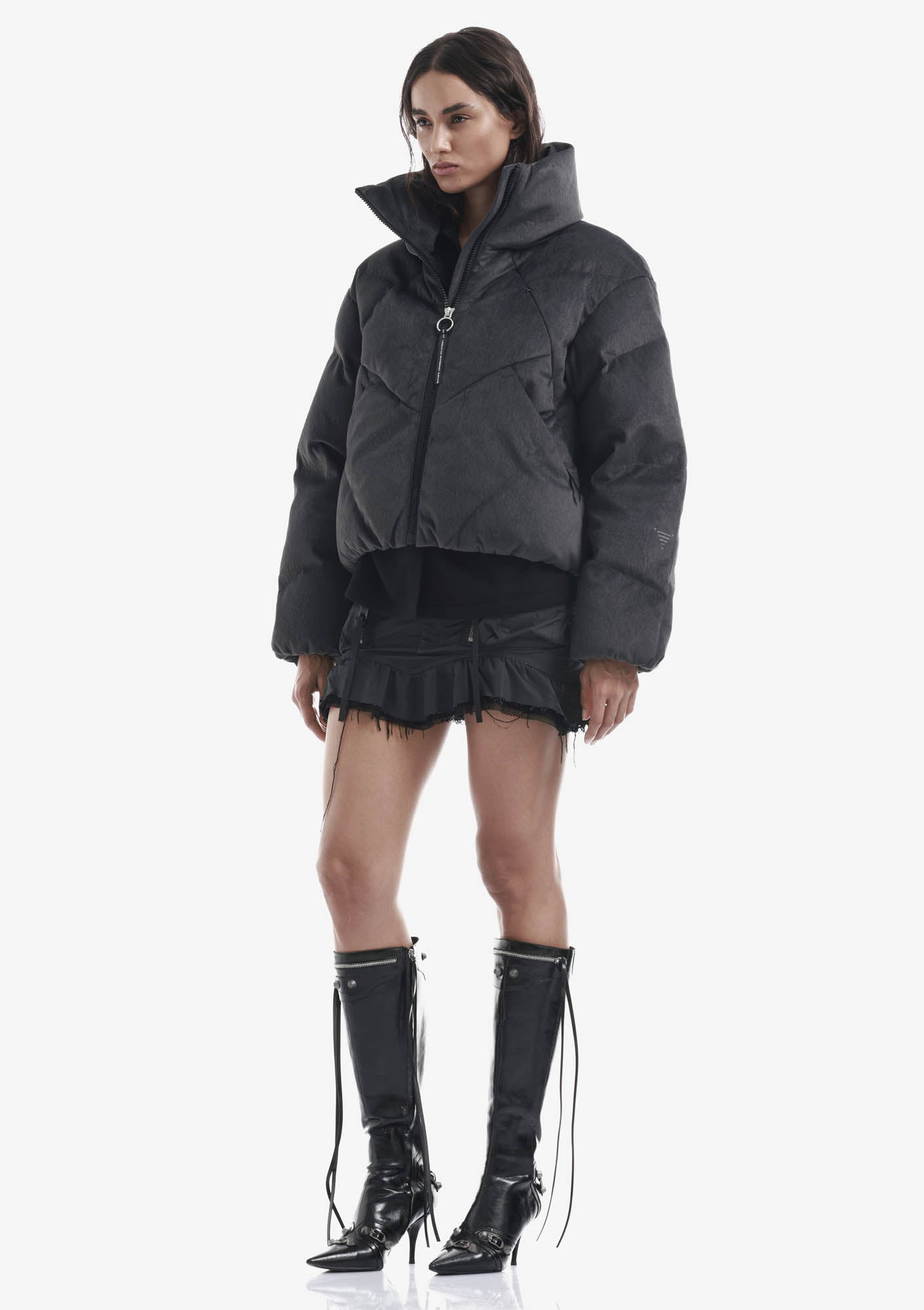 NEBULA Short Puffer Jacket Qw616