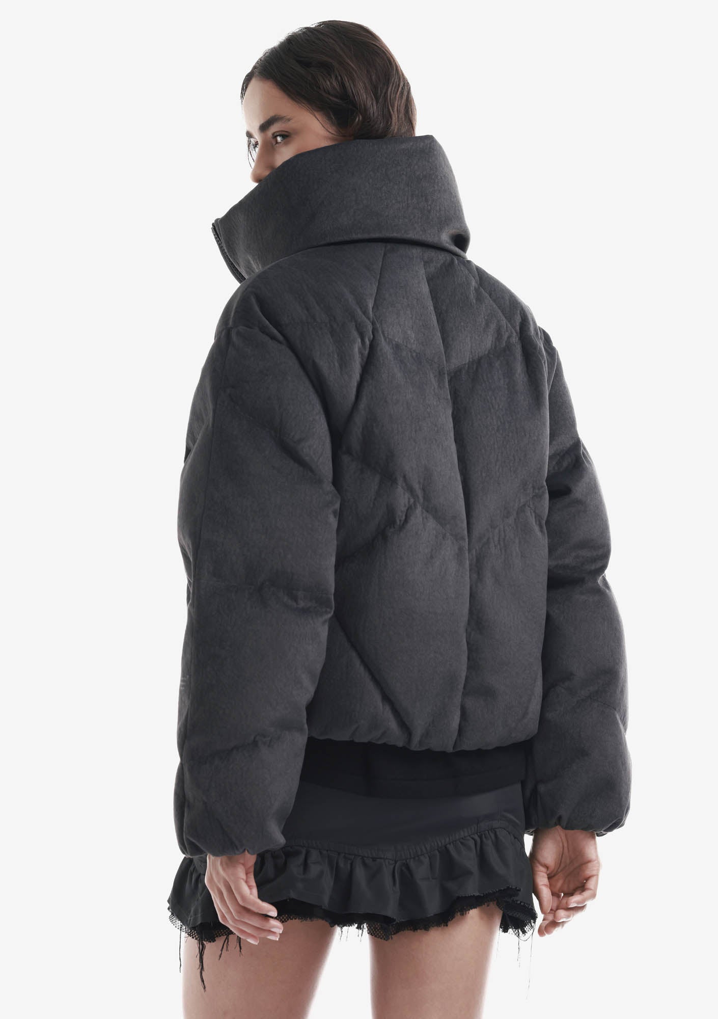 NEBULA Short Puffer Jacket Qw616