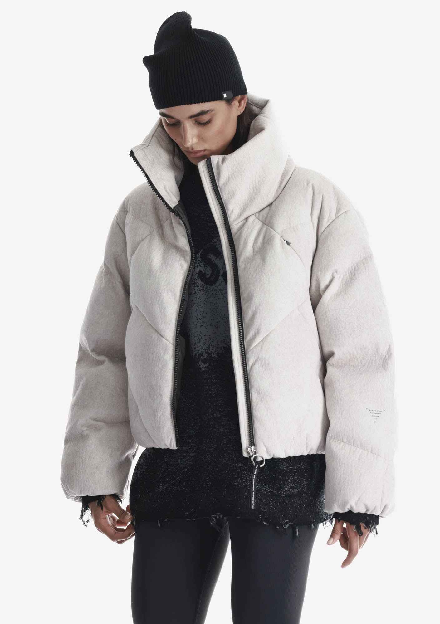 NEBULA Short Puffer Jacket Qw616