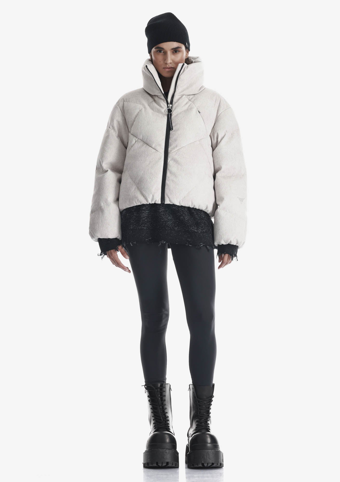 NEBULA Short Puffer Jacket Qw616