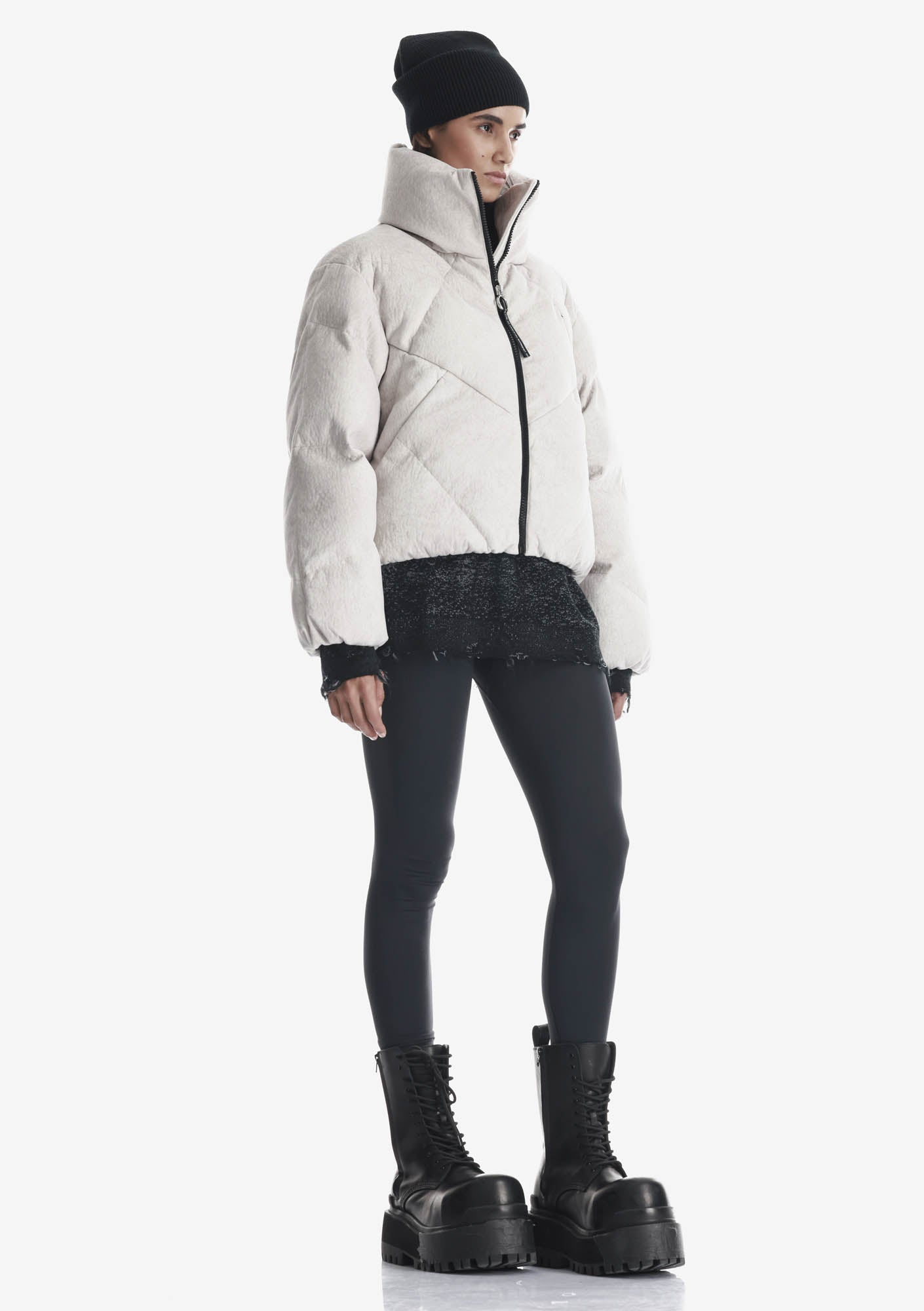 NEBULA Short Puffer Jacket Qw616