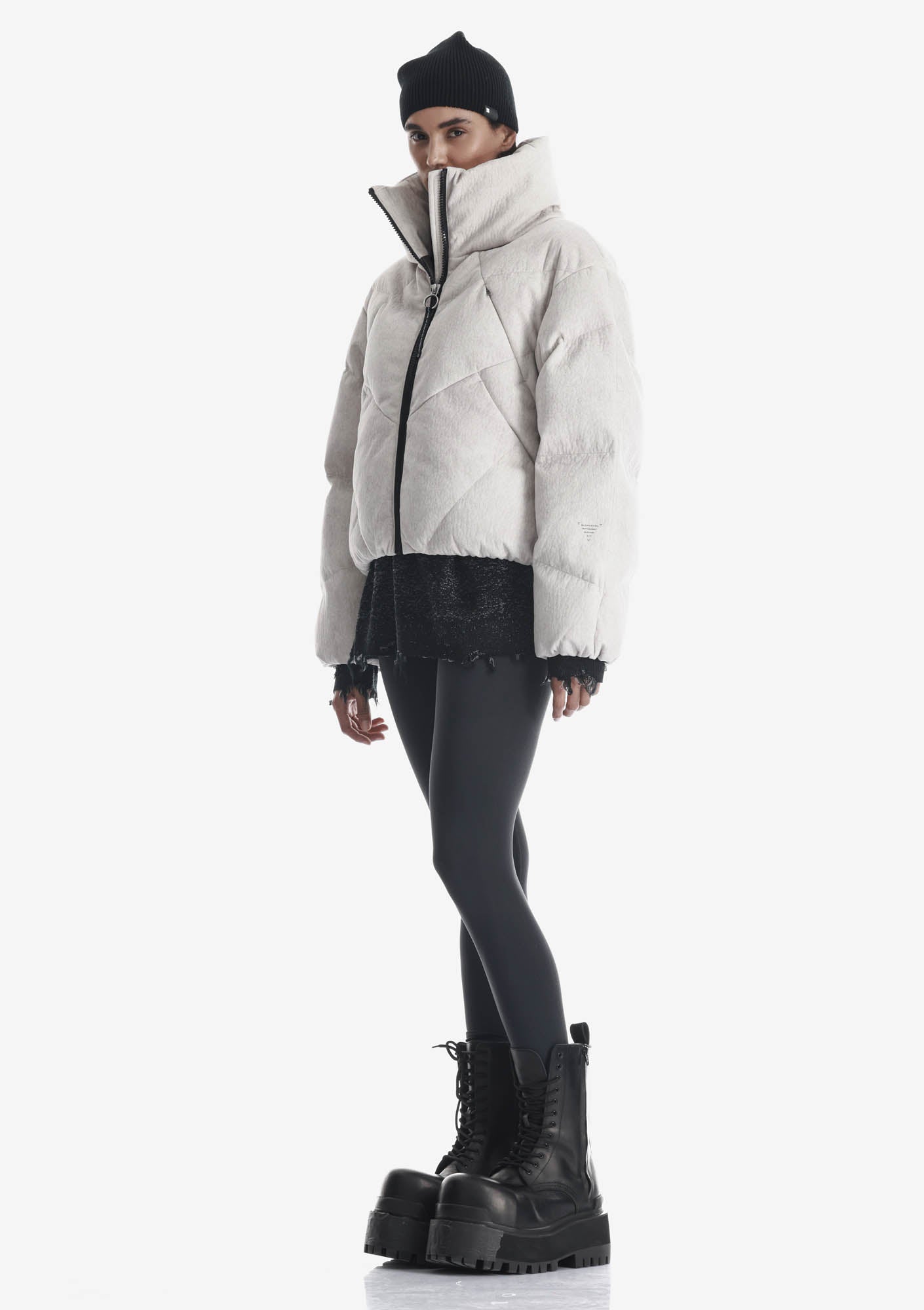 NEBULA Short Puffer Jacket Qw616