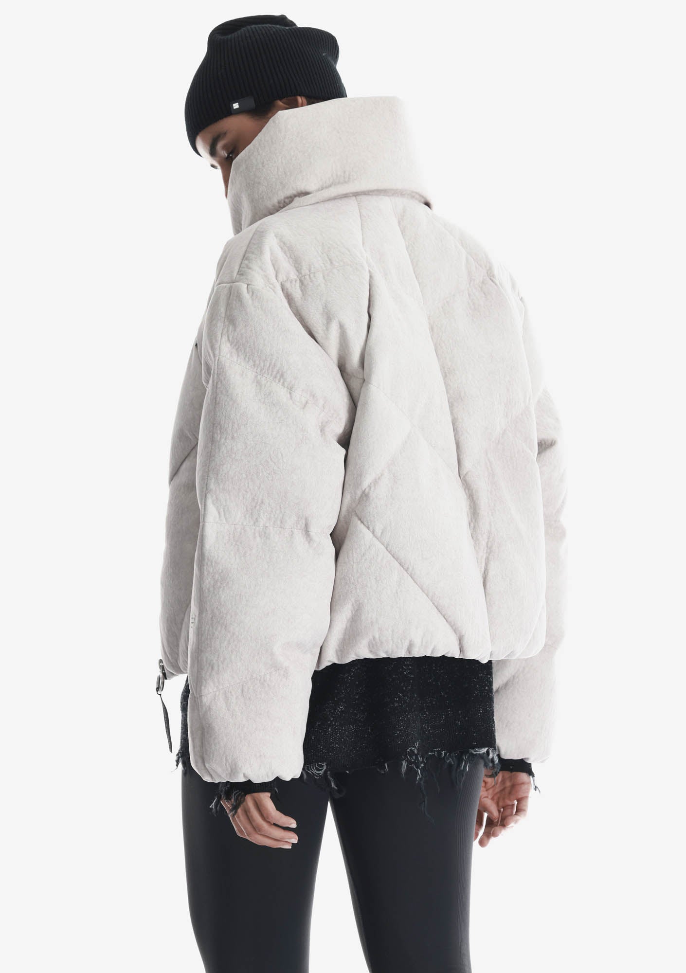 NEBULA Short Puffer Jacket Qw616
