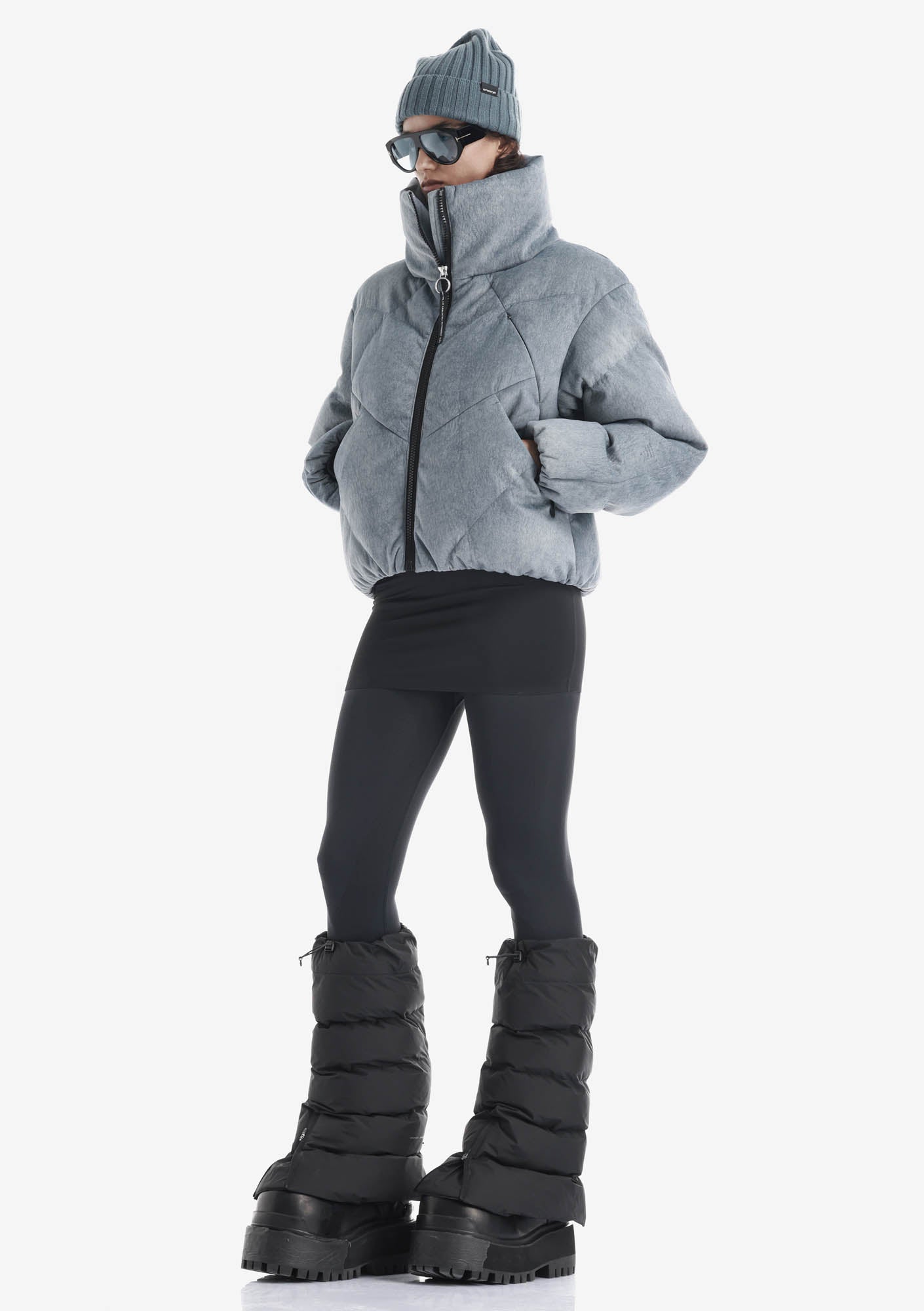 NEBULA Short Puffer Jacket Qw616
