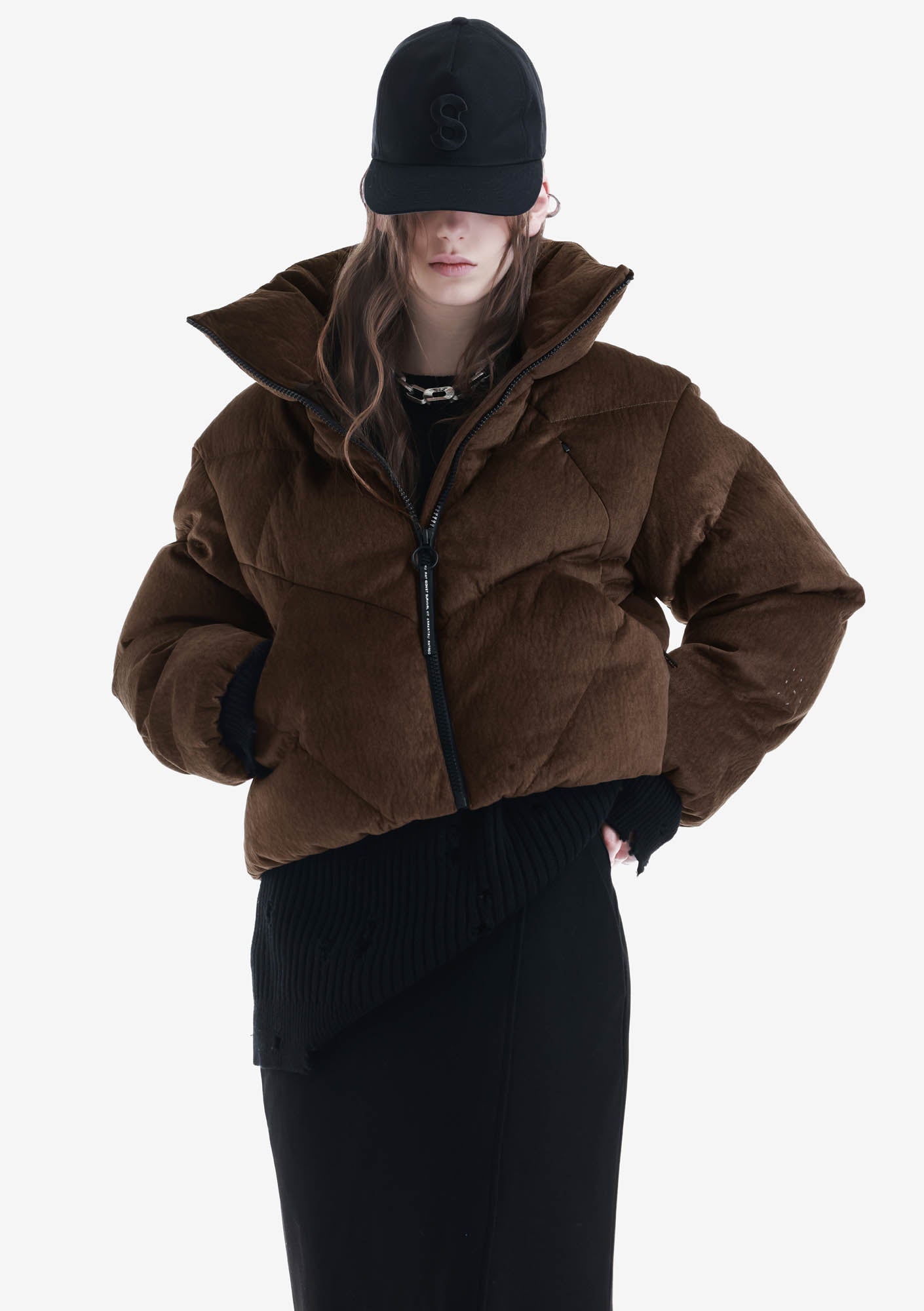 NEBULA Short Puffer Jacket Qw616